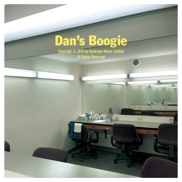 Dan's Boogie (Clear w/ Black Swirl)